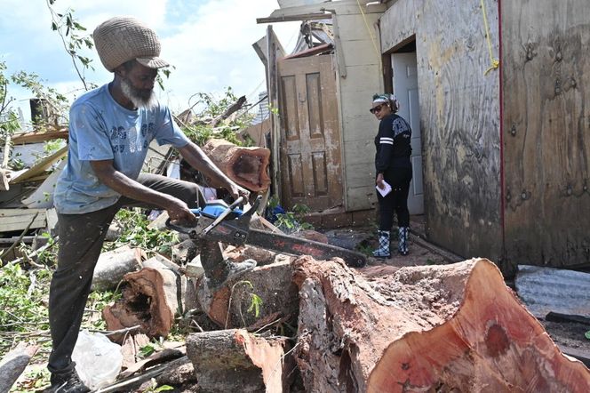 Huragan Melissa uderzył w Jamajkę i Haiti
