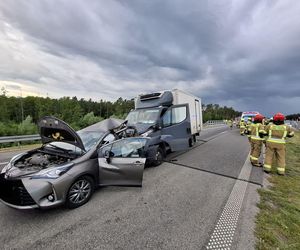 Wypadek s17 woj lubelskim