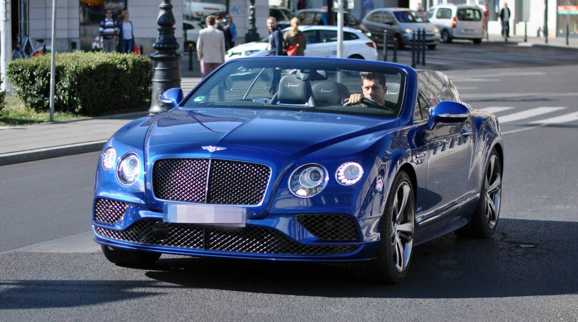 Robert Lewandowski,Bentley Continental GT Speed Convertible - Super Express
