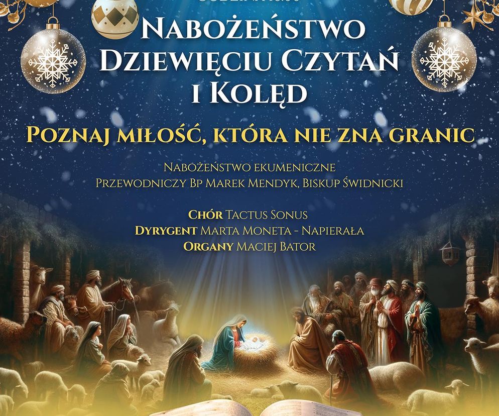 Nabożeństwo Dziewięciu Czytań i Kolęd