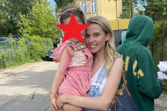 Ksenia Chlebicka z córką