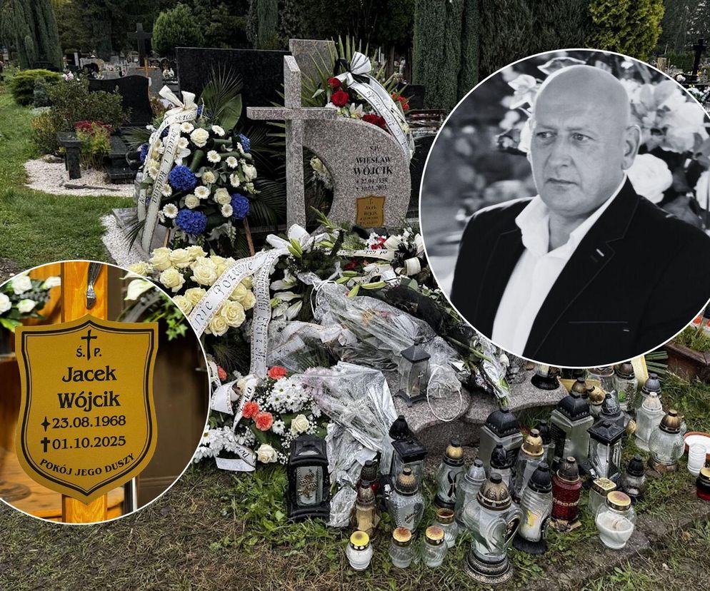 Jacek Wójcik - grób