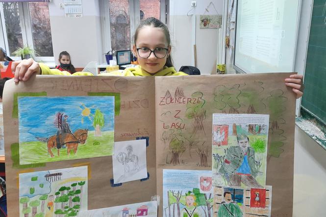 Lekcje o żołnierzach wyklętych w Szkole Podstawowej nr 2
