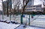 Dawne budynki szkolne przy ul. Emilii Plater 29–31, dziś siedziba teatru Komuna Warszawa