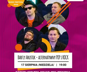 Siedlecki MOK zaprasza 17 sierpnia na koncert zespołu Barfly Akustik 
