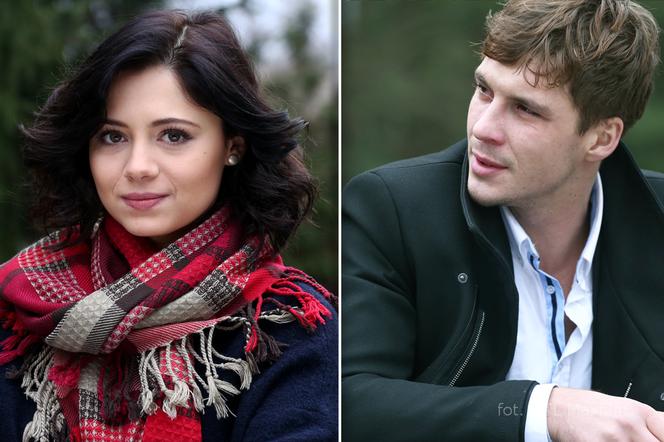 M jak miłość odc. 1133. Iza Lewińska (Adriana Kalska), Marcin (Mikołaj Roznerski)