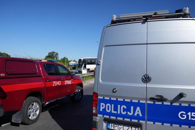 Kraksa autobusów w Nowej Hucie. Nie żyje 61-letni kierowca MPK