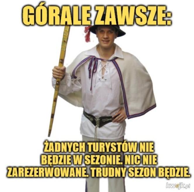 Najlepsze memy o górach i o góralach! Te grafiki bawią do łez 
