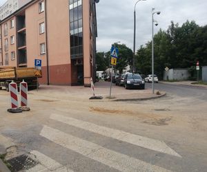 Remont na ul. Błonie w Siedlcach