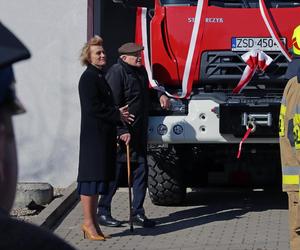 Nowy wóz strażacki w Zajączkówku 