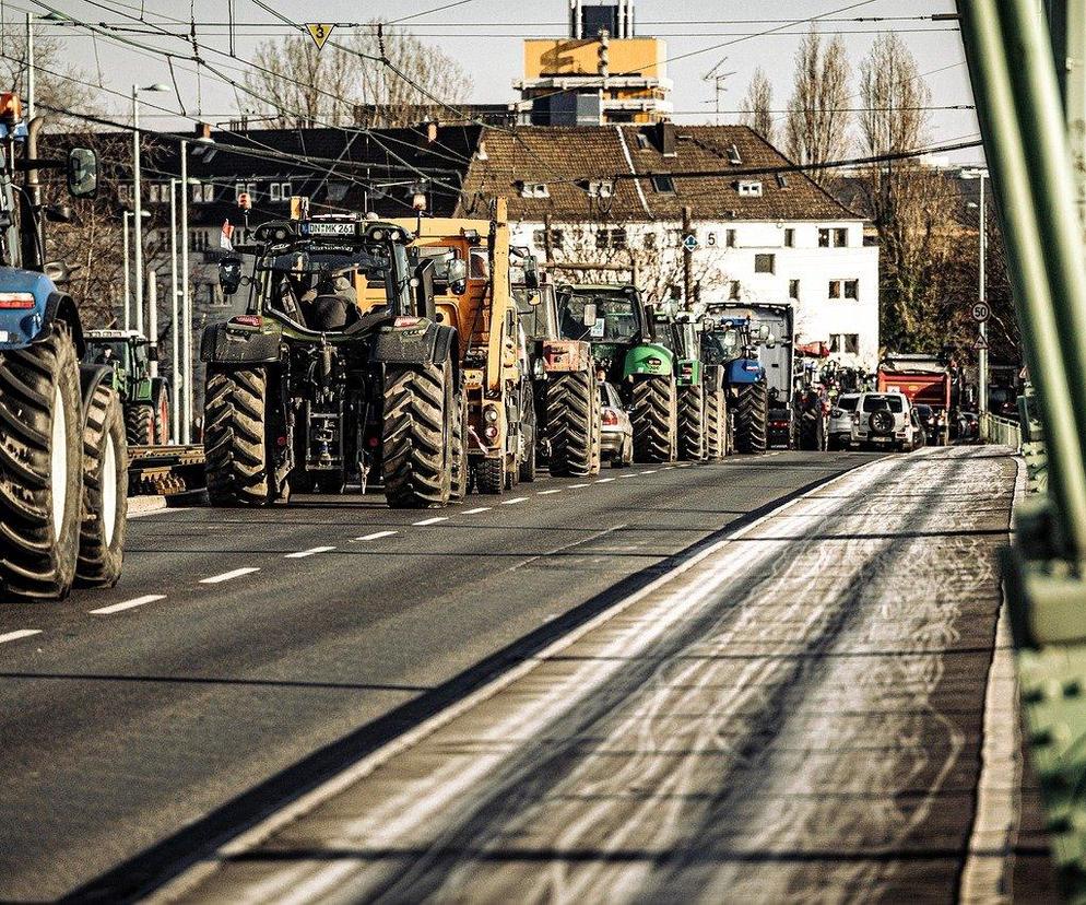 protest rolników 