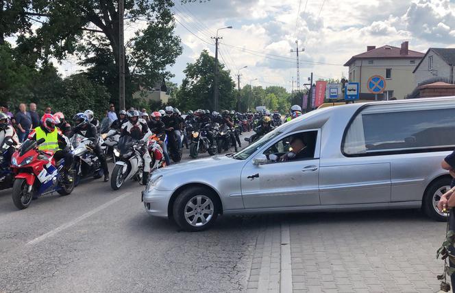 Pogrzeb motocyklistki Karoliny z Zielonki