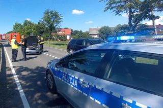 Czołowe zdarzenie na DK 55 w Pomorskiem. Sprawca pijany w sztok