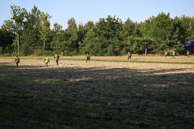 Poszukiwania rosyjskiego obiektu powietrznego w gminie Tyszowce