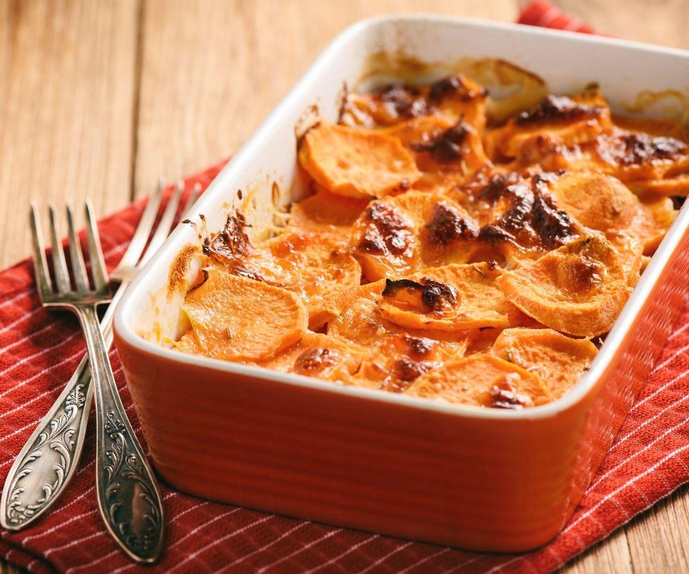 zapiekanka z batatów