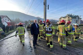 Wybuch gazu w Ustroniu. Strażacy wyciągali spod gruzów ciało przyjaciela