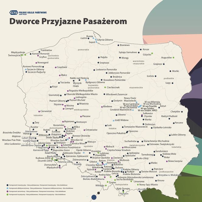 mapka PKP
