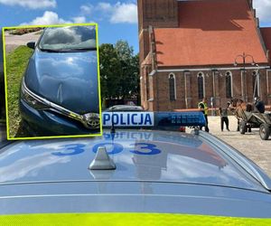 Koń i promile to złe połączenie! Woźnica staranował auto