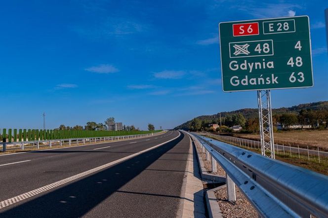 Droga ekspresowa S6, łącząca Szczecin i Gdańsk już oficjalnie Trasą Kaszubską