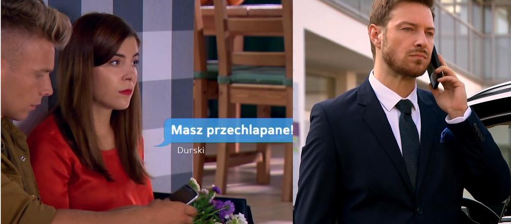  Barwy szczęścia, odcinek 2202: Agata doniesie prezesowi na Durskiego! Dostanie pogróżki od szefa - WIDEO