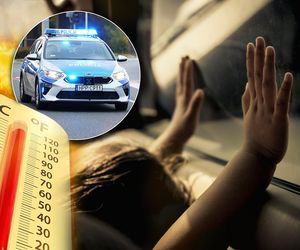 3-letnia dziewczynka leżała w rozgrzanym aucie, nie reagowała na policjantów. Rodzice poszli robić zakupy