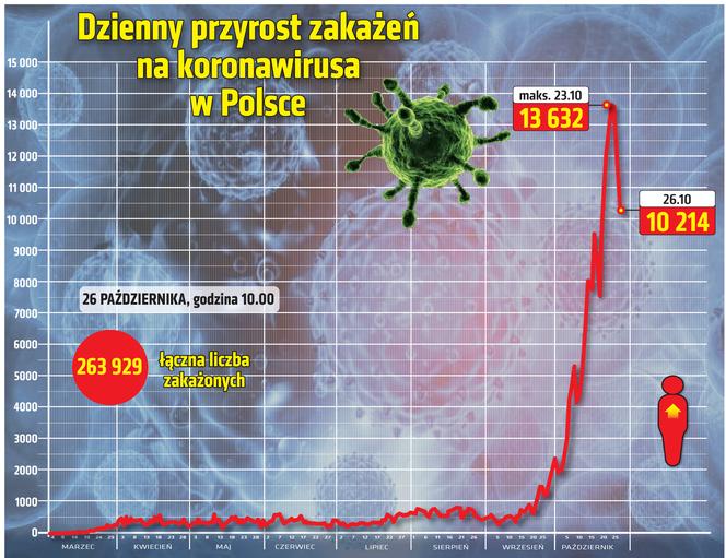Koronawirus w Polsce - 26.10.2020