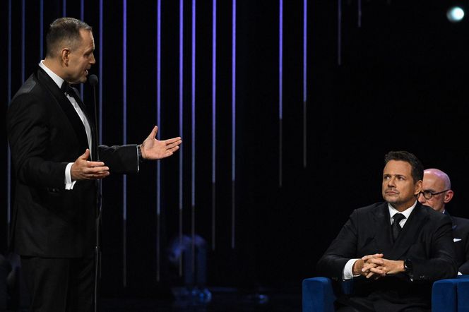 Rafał Trzaskowski i Radosław Sikorski na uroczystej gali po Konkursie Chopinowskim