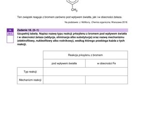 Matura 2025 chemia rozszerzona - arkusz CKE 16.05.2025 - Formuła 2023