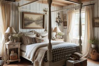 Sypialnia stworzona przez sztuczną inteligencję