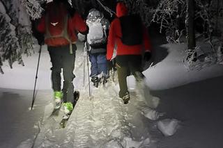 Akcja ratownicza GOPR w Beskidzie Sądeckim. Wycieńczony turysta nie był w stanie wrócić z wyprawy