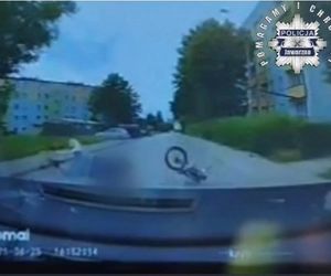 7-latek na rowerze wjechał pod samochód! Dziecko było bez opieki