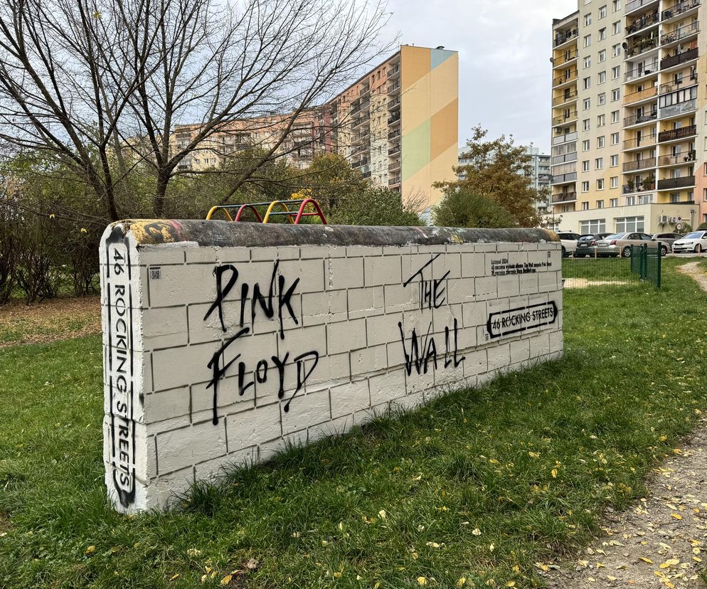 To już 45 lat! Fani Pink Floydów z Wrocławia stworzyli niezwykły mural