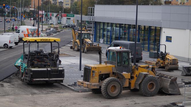 Budowa Lidla na bydgoskich Kapuściskach. Jak przebiegają prace? [ZDJĘCIA]