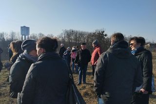 Spotkanie z mieszkańcami w sprawie zapożarowanej hałdy w Rudzie Śląskiej