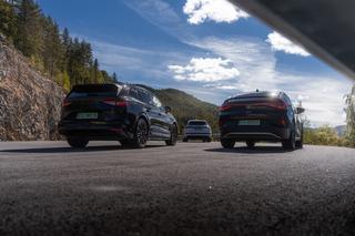 Elektrykami przez Norwegię - Skoda Enyaq iV, Volkswagen ID.5, Audi e-tron