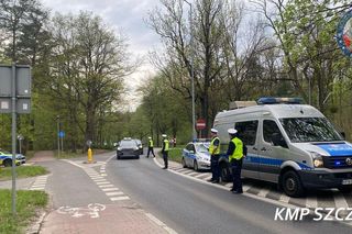 Szczecińscy policjanci podczas kontroli drogowych w okresie świąt Wielkanocnych