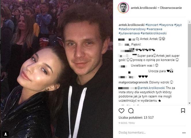 Gwiazdy na koncercie Beyonce w Warszawie