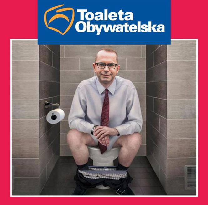 Afera toaletowa posła Szczerby - MEMY