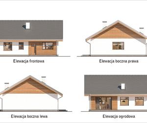 Projekt domu C333j Miarodajny wariant X - wizualizacje, plany, propozycje aranżacji, zdjęcia z budowy