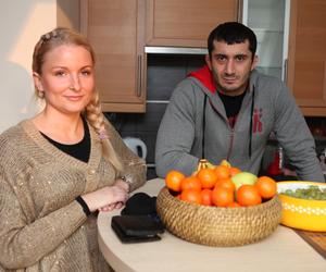 Mamed Khalidov i jego żona Ewa