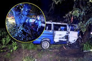 Bus spłonął, 42-latek nie żyje! Nocna makabra w Radomsku [ZDJĘCIA]