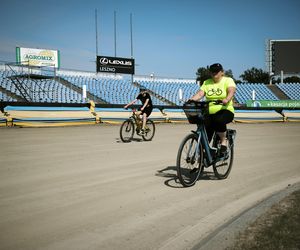 Rowerowa stolica Polski na stadionie 