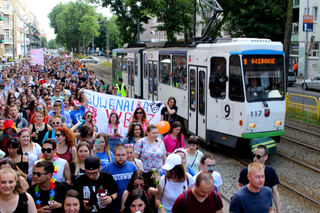 Korowód studentów przeszedł ulicami Szczecina