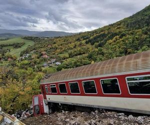 Zderzyły się dwa pociągi ekspresowe na Słowacji