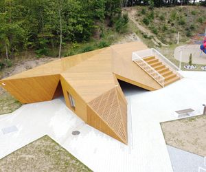 Życie w Architekturze 2025. Budowa Centrum Turystyczno - Sportowego w miejscowości Łąkie. Agnieszka Chudy 