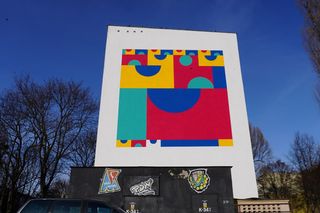 Na Tatarach pojawił się nowy mural! Zastąpił dzieło sprzed 10 lat