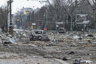 Wojna na Ukrainie - potężne wybuchy w Charkowie, ostrzał Kijowa