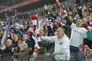 Górnik Zabrze - Cracovia: Gol Cabrery daje gościom 3 punkty [ZDJĘCIA KIBICÓW]