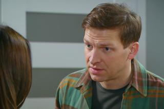 Barwy szczęścia odc. 2674: Łukasz Sadowski (Michał Rolnicki), Kasia (Katarzyna Glinka)