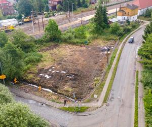 Budowa miejskiej części przystanku Szczecińskiej Kolei Metropolitalnej Stołczyn (Glinki)